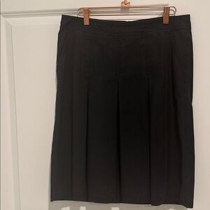 Sportmax Classic Black A-Line Skirt